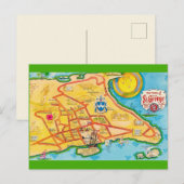 St George Bermuda Vintage Ansichtkaart Briefkaart (Voorkant / Achterkant)