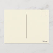 St George Bermuda Vintage Ansichtkaart Briefkaart (Achterkant)