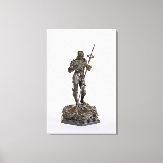 St. George (bronze) Canvas Afdruk (Voorkant)
