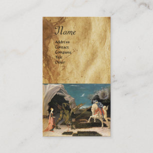 ST. GEORGE-, DRAGON- EN PRINCIPESMonogram Visitekaartje