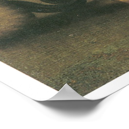 St. George en de Draak, 1505 Raphael Poster (Hoek)