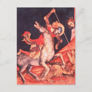 St. George en de Draak Briefkaart