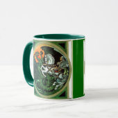St. George en de Draak - Mok (Voorkant links)