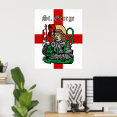 St. George en de Draak (Neurenberg) Poster (Thuiskantoor)