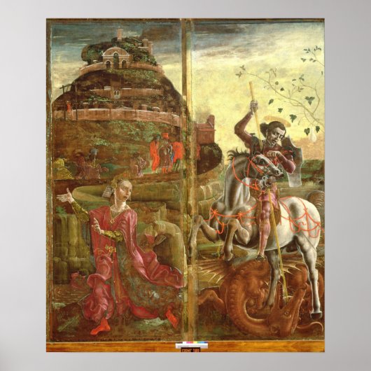 St. George en de Draak Poster (Voorkant)