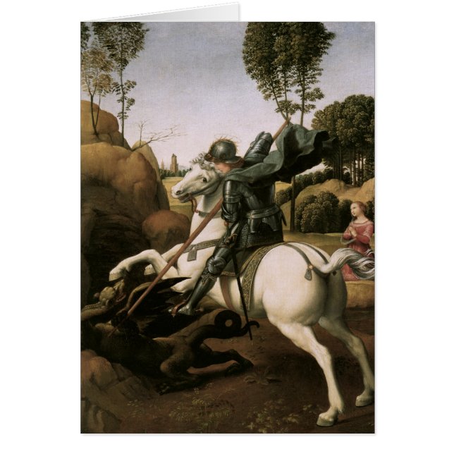 St. George en de Draak, Raphael Fine Art (Voorkant)