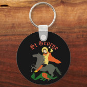 St. George en de Draak Sleutelhanger (Achterkant)