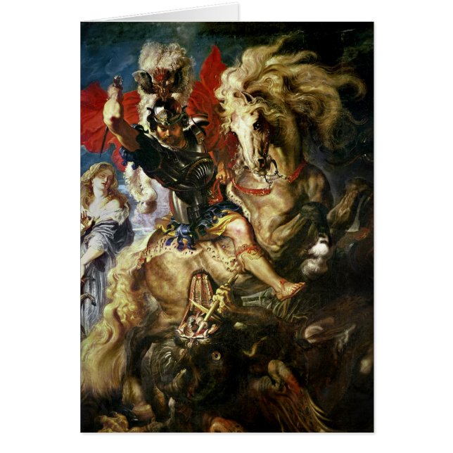 St. George en de Dragon, c.1606 (Voorkant)