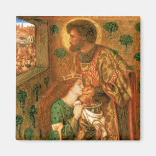 St. George en de prinses Sabra Magneet
