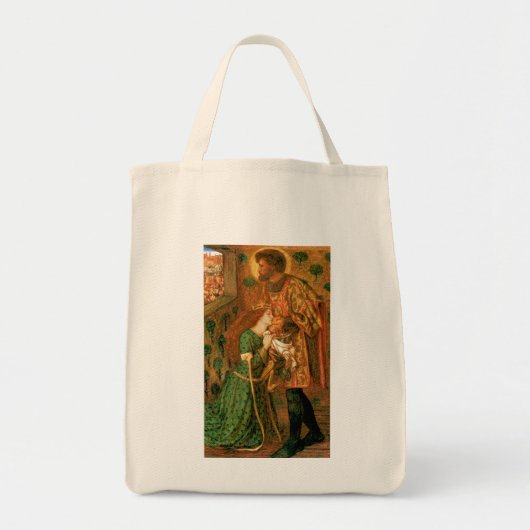 St. George en de prinses Sabra Tote Bag (Voorkant)