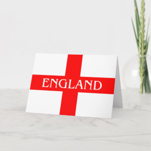 St. George, Engeland, Engels, Brits, Patriottisch Kaart