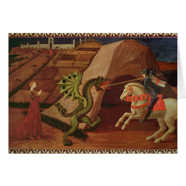 St George et le dragon, c.1439-40 (Devant horizontal)