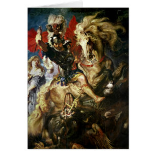 St George et le dragon, c.1606