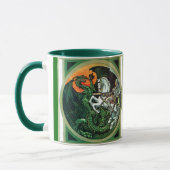 St George et le dragon - tasse (Gauche)