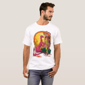 St. George et le T-shirt de l'enfant Dragon (Devant entier)