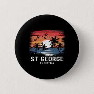 St George Florida Surfen Surfer Ronde Button 5,7 Cm