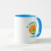 St. George Island Floride Café Mug (Devant droit)