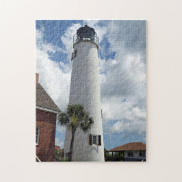 St George Island Lighthouse gemaakt op een Legpuzzel