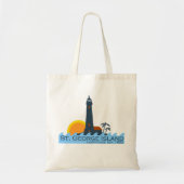 St. George Island. Tote Bag (Voorkant)
