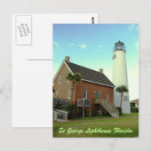 St George Lighthouse Fl Briefkaart (Voorkant / Achterkant)
