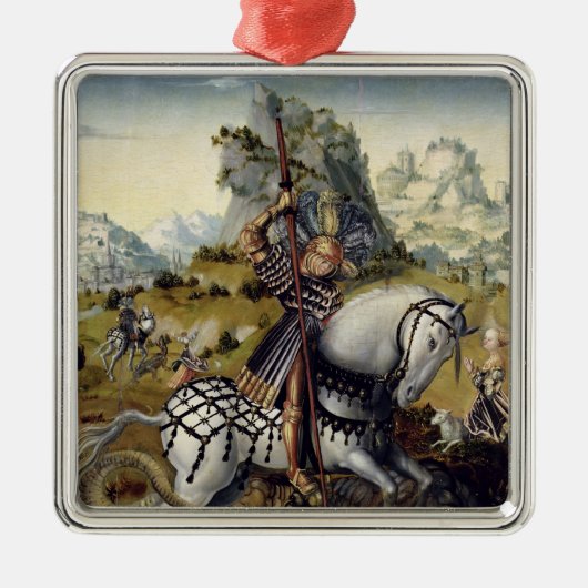 St. George Metalen Ornament (Voorkant)