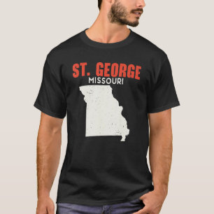 St. George Missouri Verenigde Staten Amerika Reis T-shirt