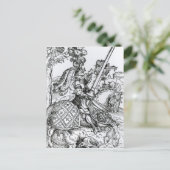 St. George on Horseback, 1507 Briefkaart (Staand voorkant)