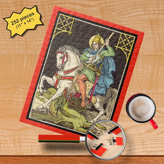 St. George on Horseback (BS 01) Legpuzzel