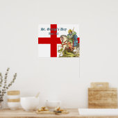 St. George on Horseback (BS 01) Poster (Keuken)
