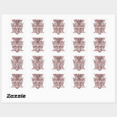 St George Shield Vierkante Sticker (Vel)