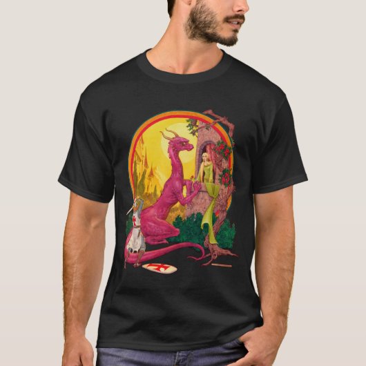 St. George & The Dragon Dark Tee Shirt (Voorkant)