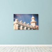 St. George Utah Mormon Temple Canvas Afdruk (Insitu (Houten vloer))