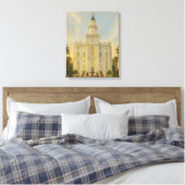St. George Utah Temple Painting™ LDS Art Canvas (Insitu (Slaapkamer))