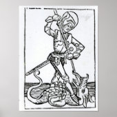 St. George, van het "Liber Chronicarum" Poster (Voorkant)