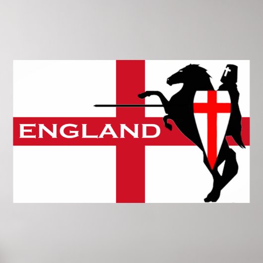 St. George's Day England Poster (Voorkant)