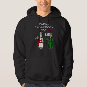 St Georges Day George Dragon Princess Feminist Edi Hoodie