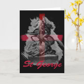 St Georges Day Kaart (Gele Bloem)