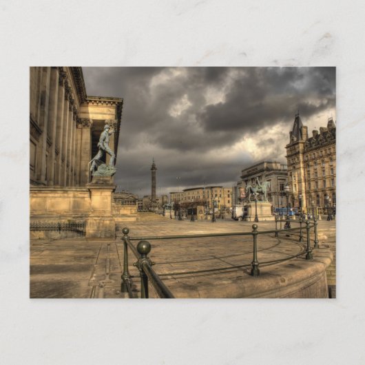 St. George's Hall Liverpool Briefkaart (Voorkant)