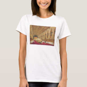 St. George's Hall, Windsor Castle, 1838 (kleur ver T-shirt