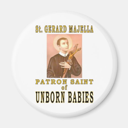 ST. GERARD MAJELLA MAGNEET (Voorkant)