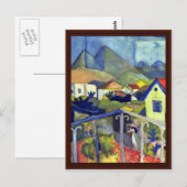 St. Germain in Tunis door Macke August Briefkaart (Voorkant / Achterkant)