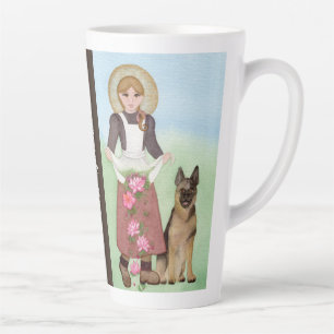 St. Germain Patron van de Sick Abused & Vulnerable Latte Mok