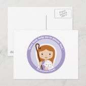 St. Germaine Cousin Briefkaart (Voorkant / Achterkant)