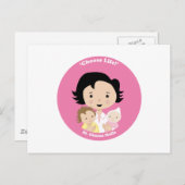 St. Gianna Molla Briefkaart (Voorkant / Achterkant)