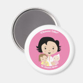 St. Gianna Molla Magneet (Voorkant / Achterkant)