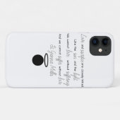 St. Gianna Molla Quote iPhone Case (Achterkant (horizontaal))