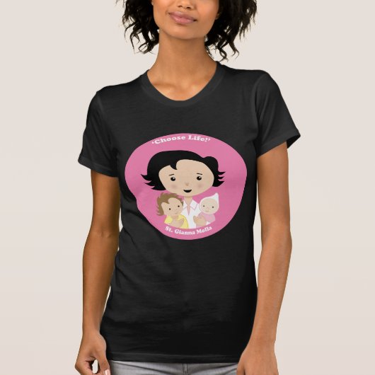 St. Gianna Molla T-shirt (Voorkant)