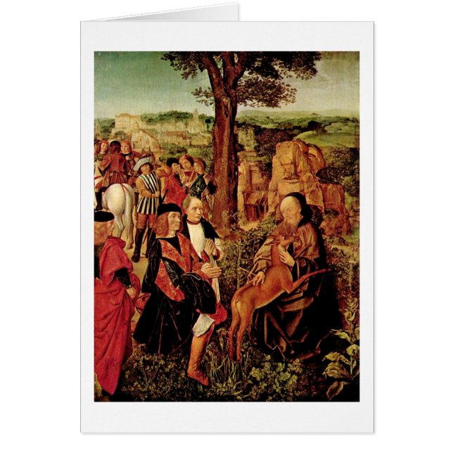 St Giles et le de derrière par le maître de St (Devant)