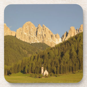 St Giovanni, Val di Funes, Dolomieten, Italië Onderzetter