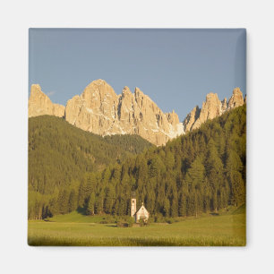 St Giovanni, Val di Funes, Dolomites, Italië Magneet
